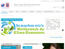 Tablet Screenshot of 100kommunen.hessen-nachhaltig.de
